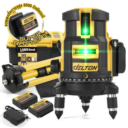 เครื่องวัดระดับเลเซอร์ DELTON รุ่น DXR-5G 5 เส้น 360 องศา_9